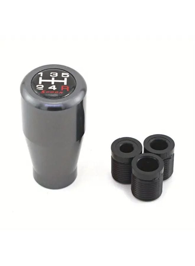 Gray Universal Manual Stick Gear Shift Knob Head for Aluminum Car Gear Lever - Image 4